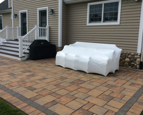Shrink Wrapping Outdoor Furniture